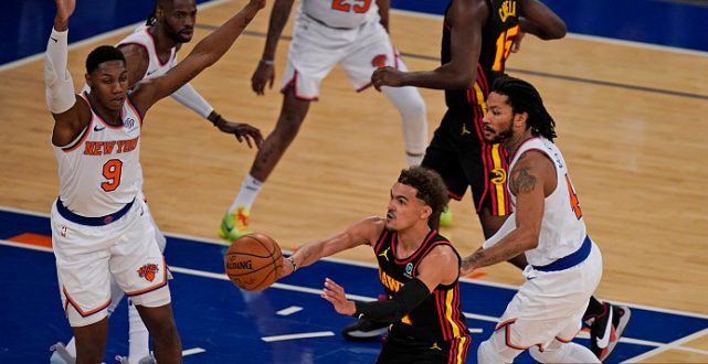  特雷杨三分绝杀老鹰气走尼克斯  